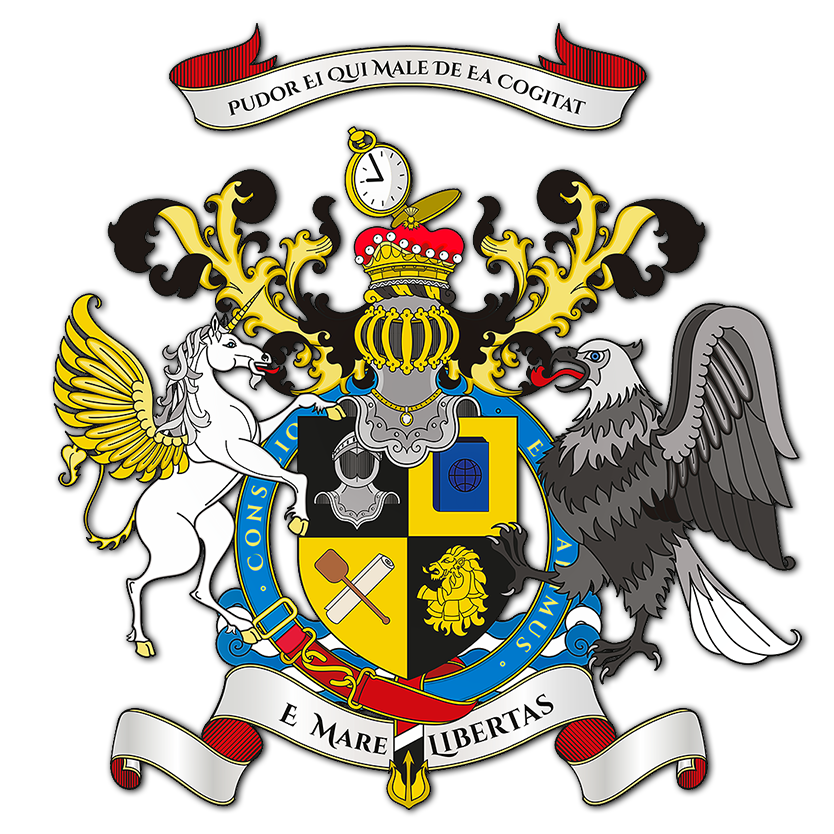 Crest of Sir Marco Redmer, Duke of Sealand